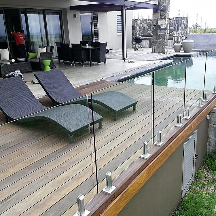 Glass Panel Deck Railing high quality